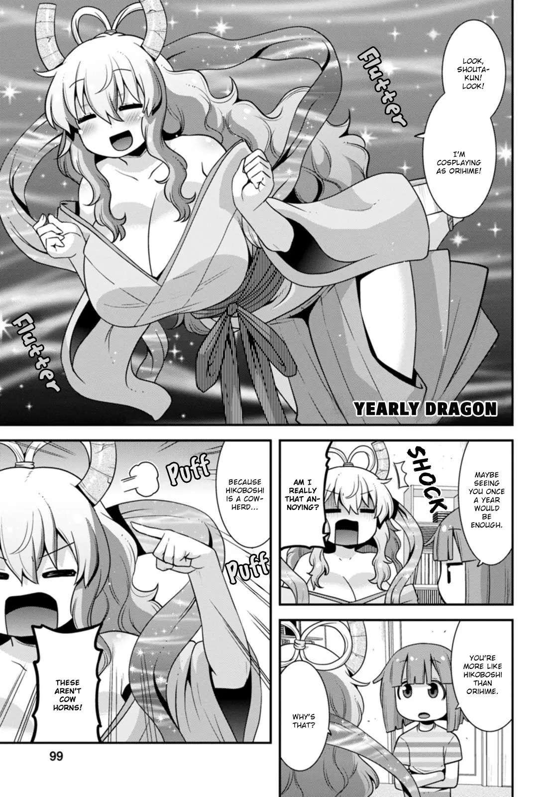 Miss Kobayashi's Dragon Maid: Lucoa Is My Xx - Vol.5 Chapter 42: Lucoa And Tanabata