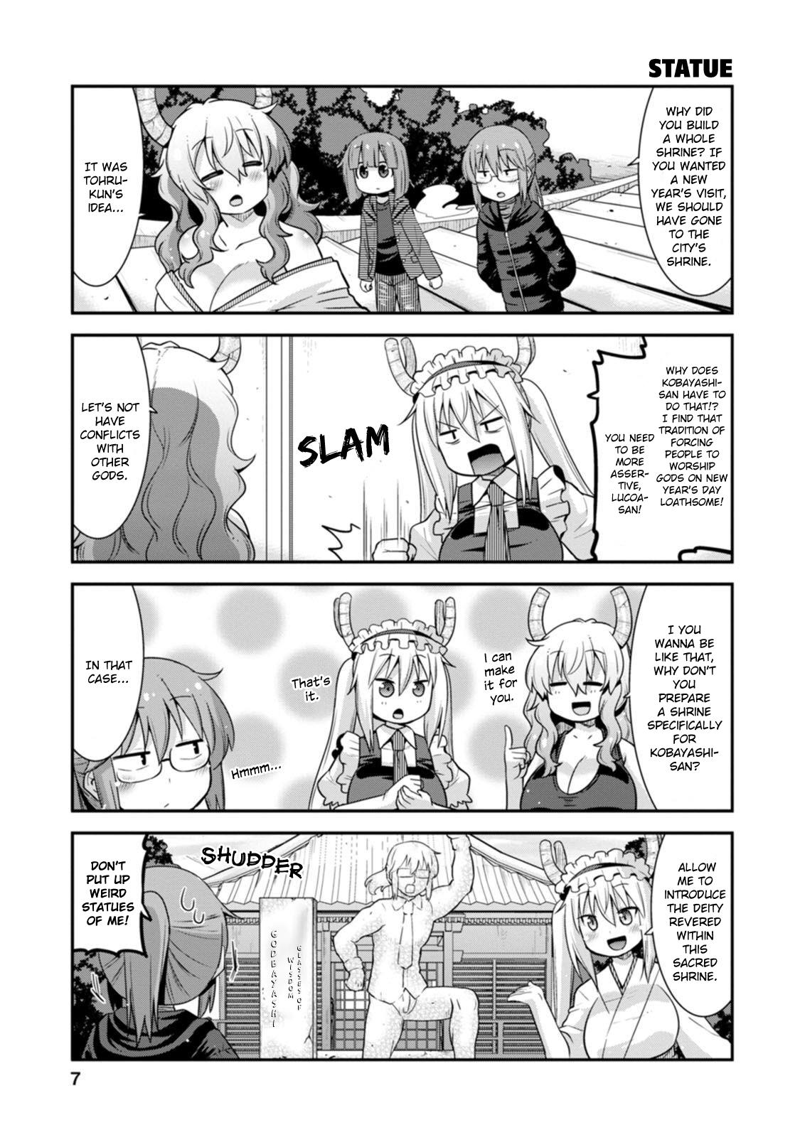 Miss Kobayashi's Dragon Maid: Lucoa Is My Xx - Vol.5 Chapter 36: Lucoa And The Shrine Maiden