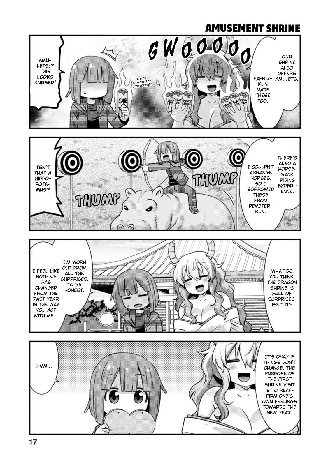 Miss Kobayashi's Dragon Maid: Lucoa Is My Xx - Vol.5 Chapter 36: Lucoa And The Shrine Maiden