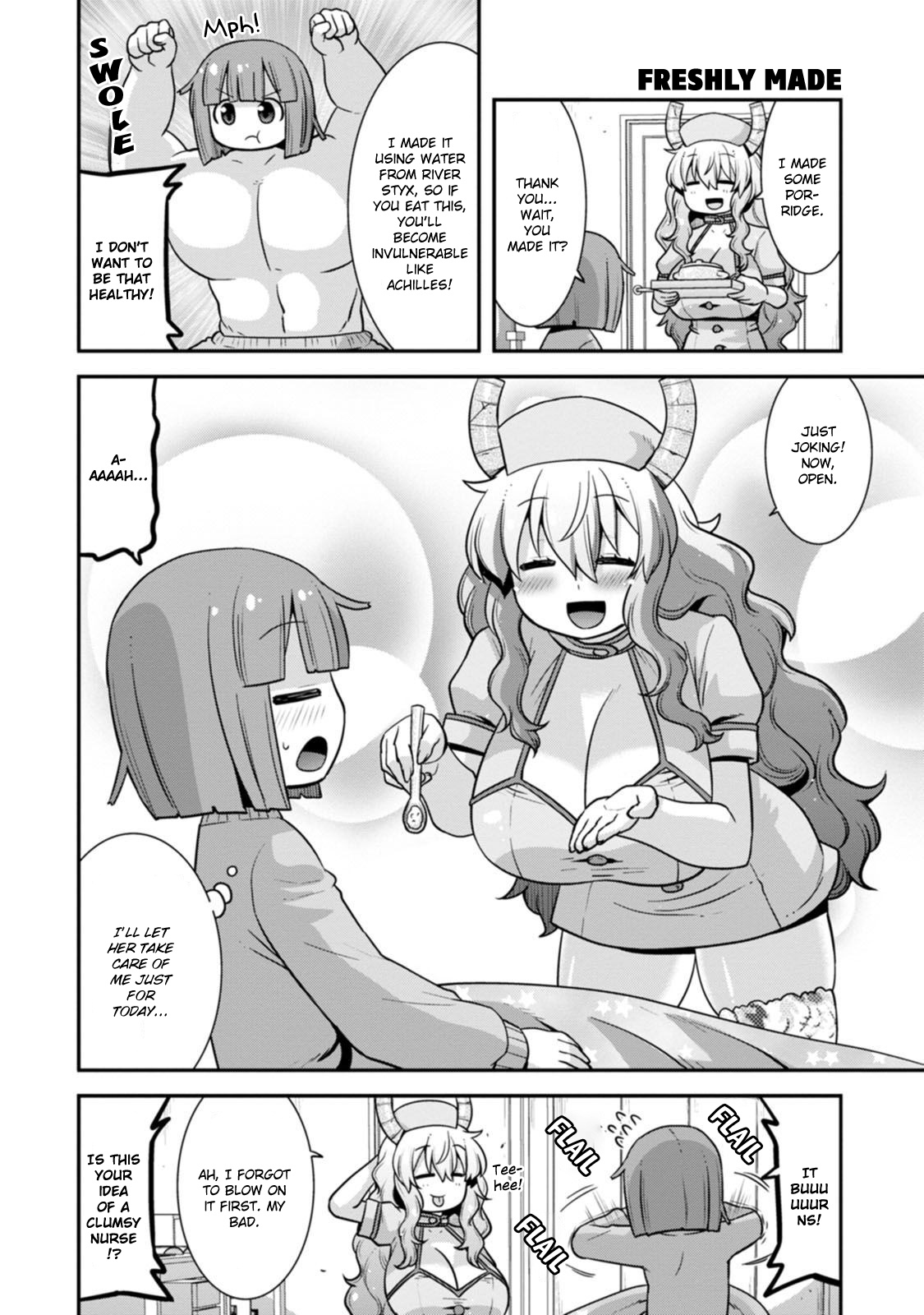 Miss Kobayashi's Dragon Maid: Lucoa Is My Xx - Vol.5 Chapter 40: Lucoa And Nursing