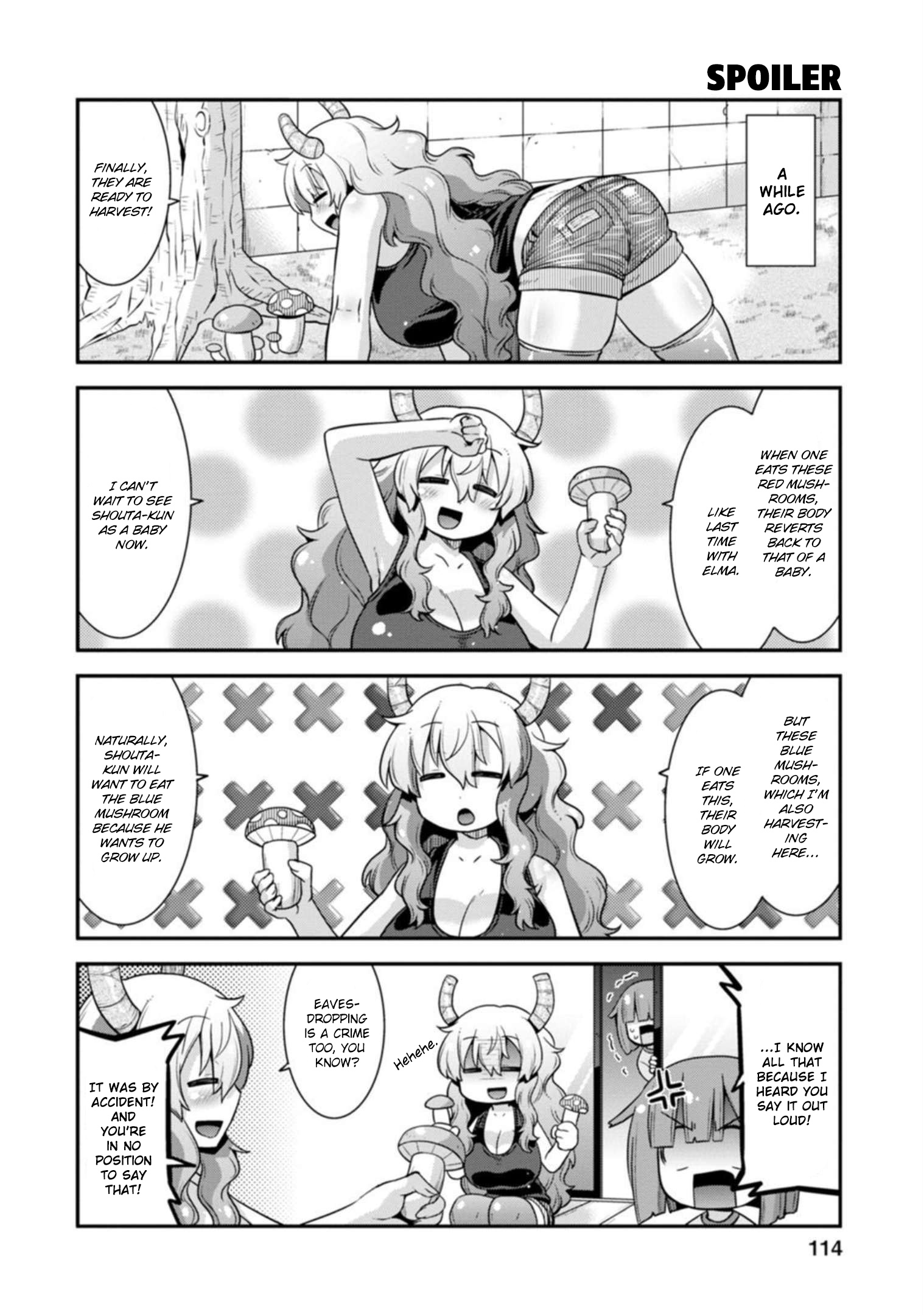 Miss Kobayashi's Dragon Maid: Lucoa Is My Xx - Vol.4 Chapter 34: Lucoa And The Baby