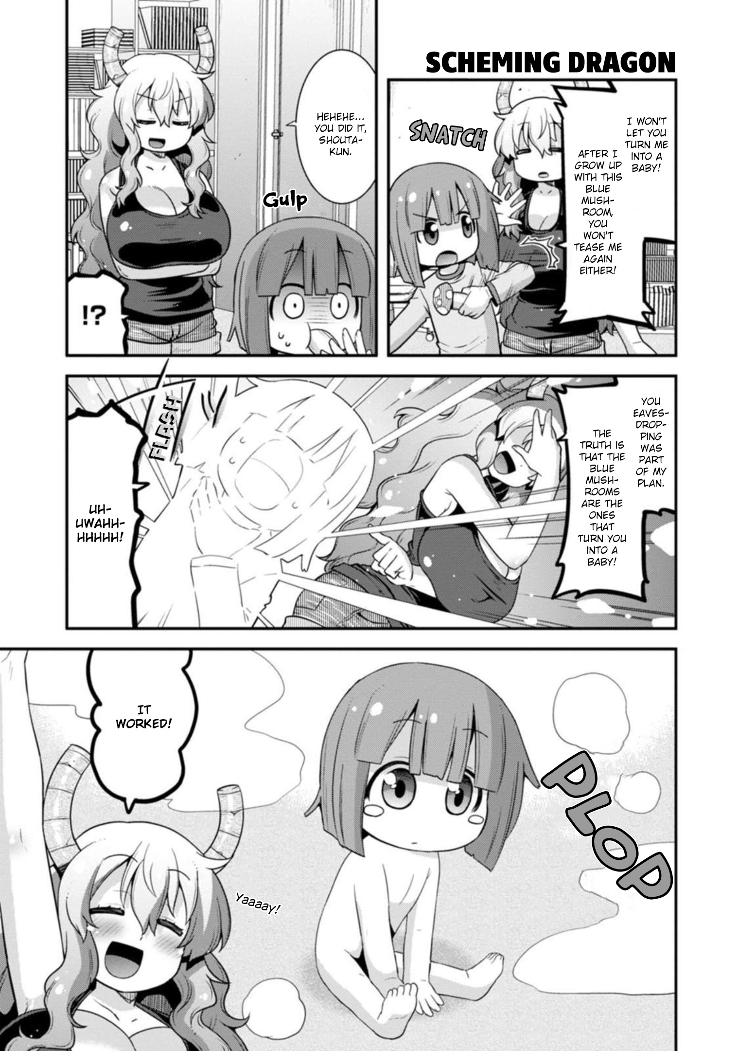 Miss Kobayashi's Dragon Maid: Lucoa Is My Xx - Vol.4 Chapter 34: Lucoa And The Baby