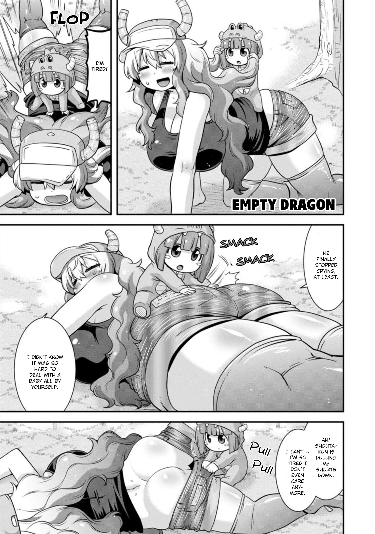 Miss Kobayashi's Dragon Maid: Lucoa Is My Xx - Vol.4 Chapter 34: Lucoa And The Baby