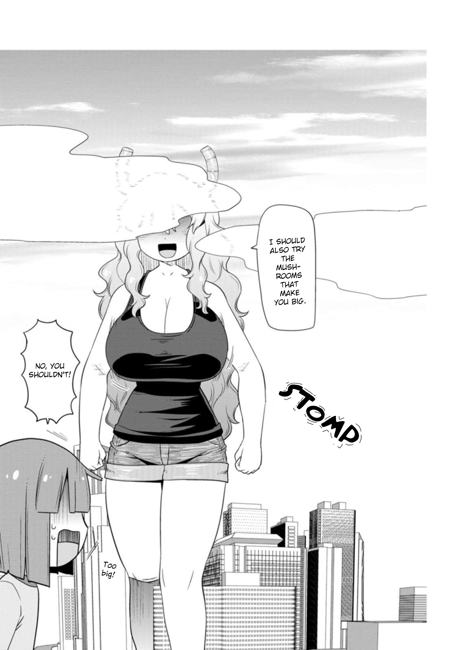 Miss Kobayashi's Dragon Maid: Lucoa Is My Xx - Vol.4 Chapter 34: Lucoa And The Baby