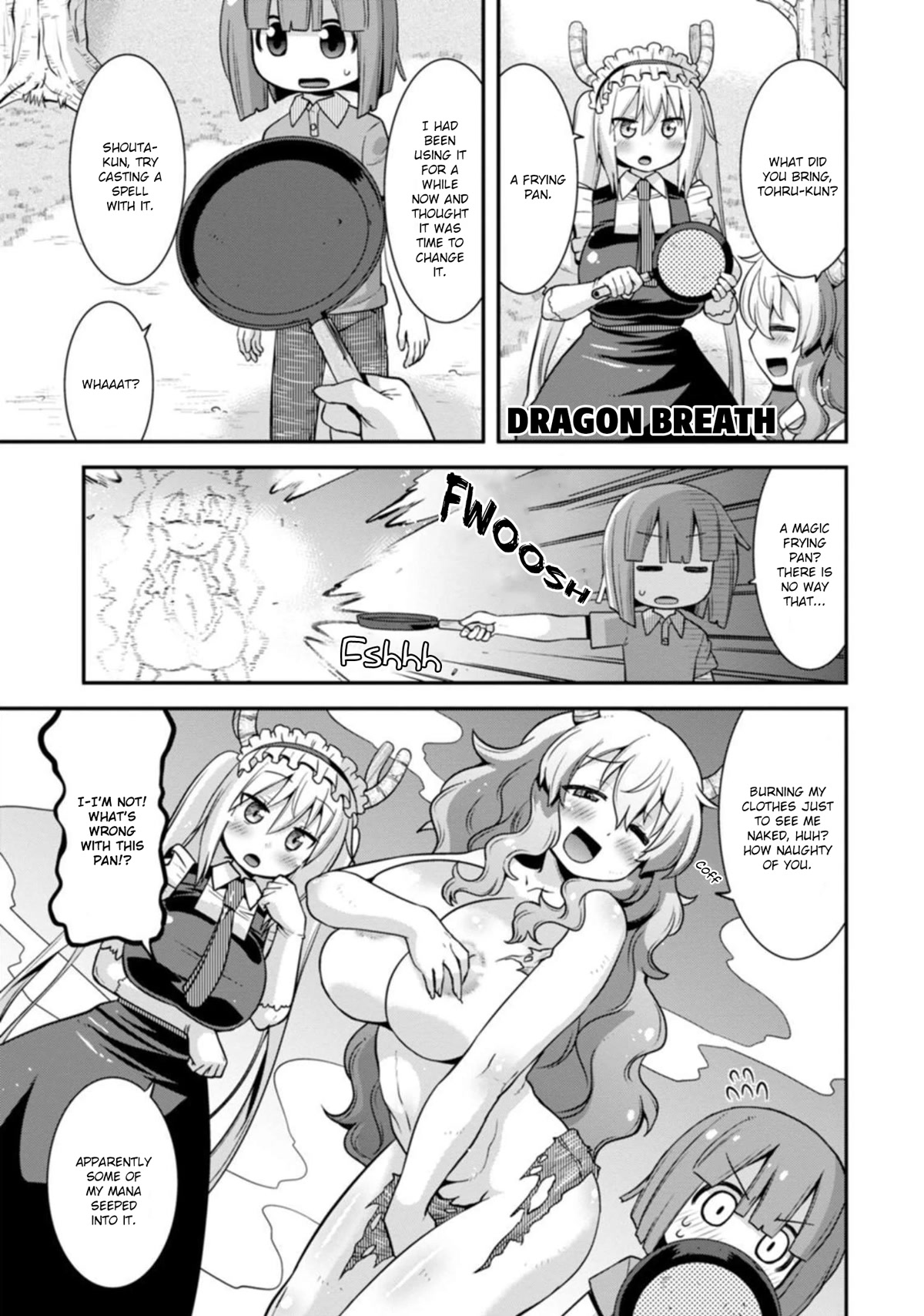 Miss Kobayashi's Dragon Maid: Lucoa Is My Xx - Chapter 33: Shouta And The Wand