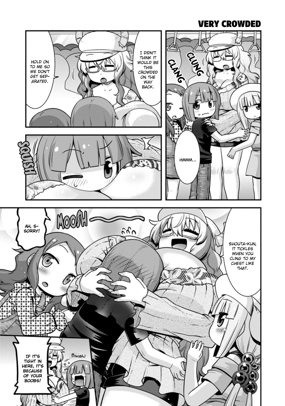 Miss Kobayashi's Dragon Maid: Lucoa Is My Xx - Vol.5 Chapter 41: Shouta And The Train Trip