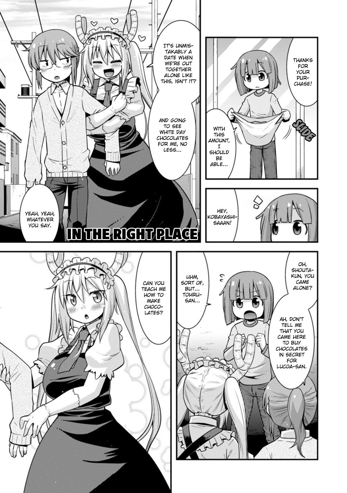 Miss Kobayashi's Dragon Maid: Lucoa Is My Xx - Vol.5 Chapter 38: Shouta And White Day