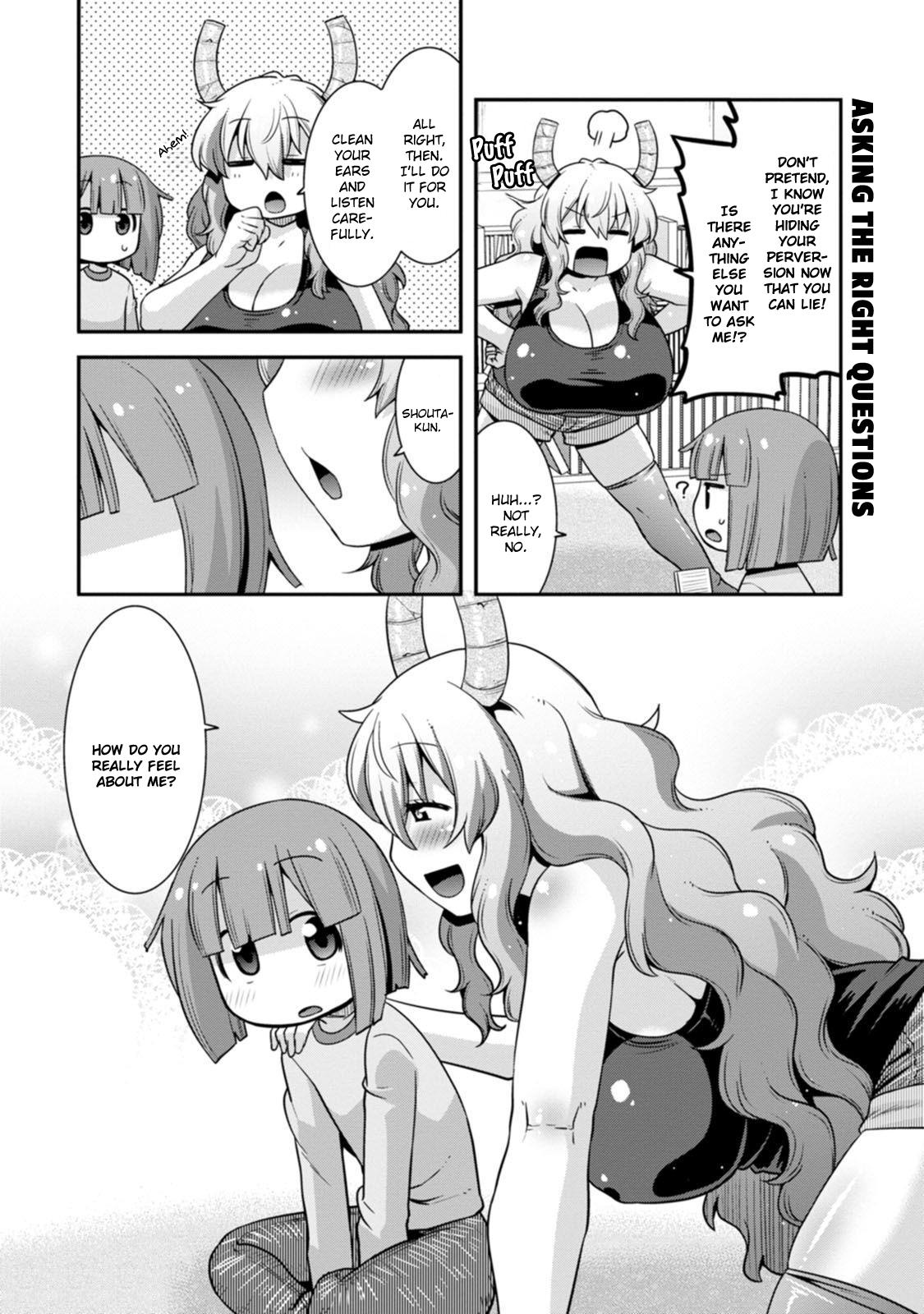 Miss Kobayashi's Dragon Maid: Lucoa Is My Xx - Vol.5 Chapter 39: Lucoa And April Fools'