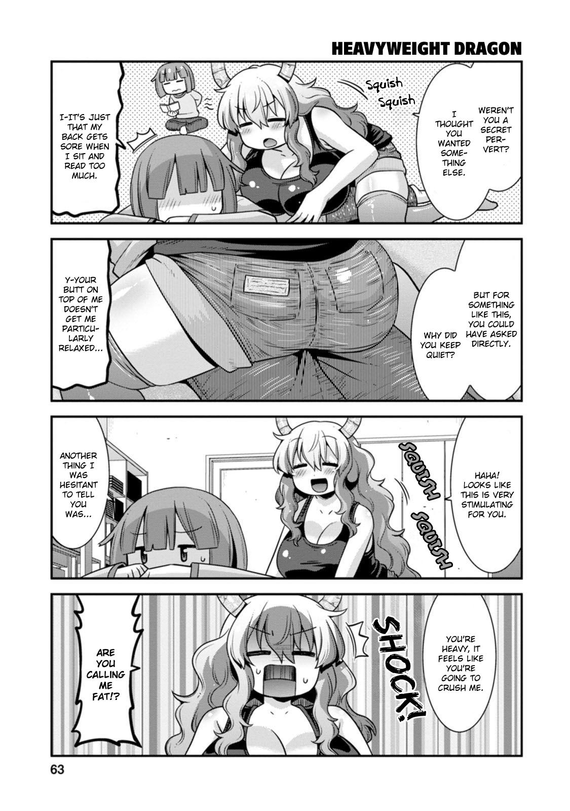 Miss Kobayashi's Dragon Maid: Lucoa Is My Xx - Vol.5 Chapter 39: Lucoa And April Fools'