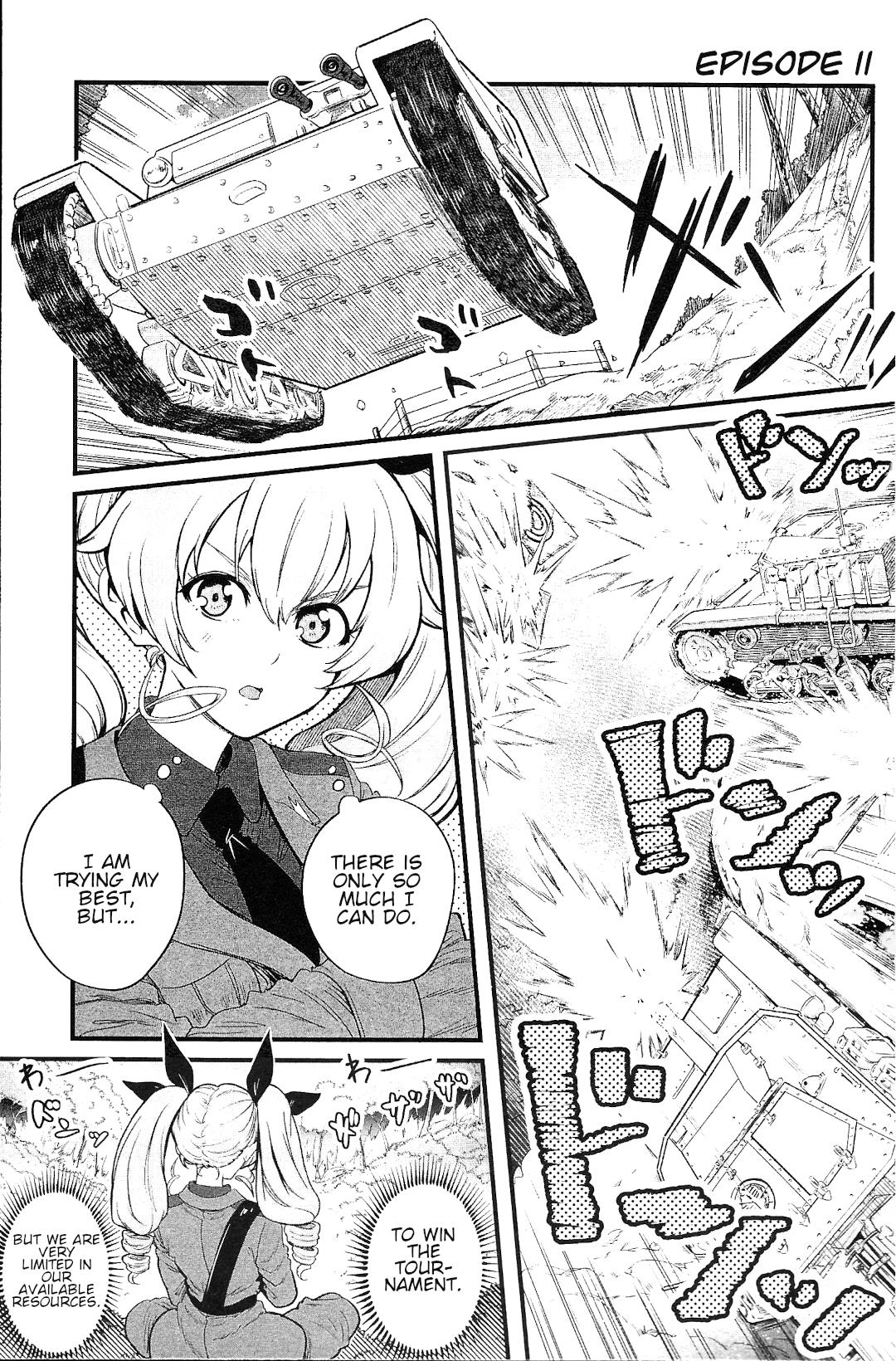 Girls Und Panzer: Avanti! Anzio Koukou - Vol.3 Chapter 11: Chapter 11