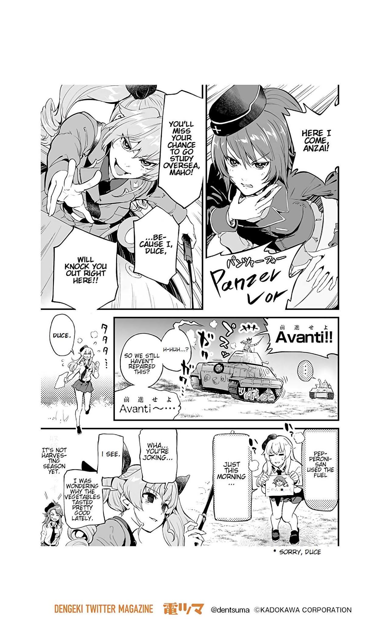 Girls Und Panzer: Avanti! Anzio Koukou - Chapter 2