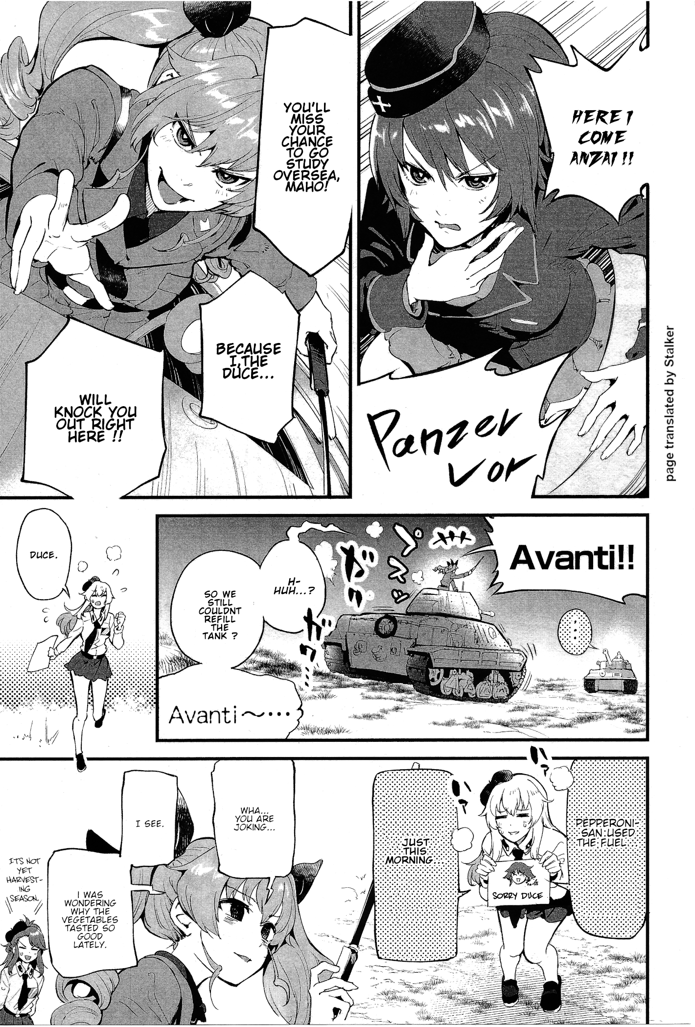 Girls Und Panzer: Avanti! Anzio Koukou - Vol.1 Chapter 1.9