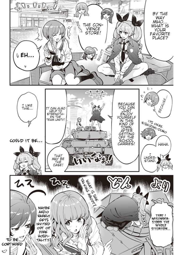 Girls Und Panzer: Avanti! Anzio Koukou - Vol.2 Chapter 8.1