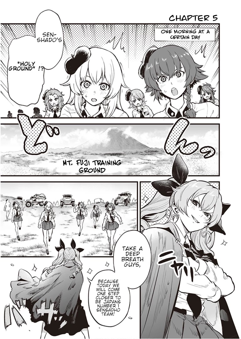 Girls Und Panzer: Avanti! Anzio Koukou - Chapter 5.1