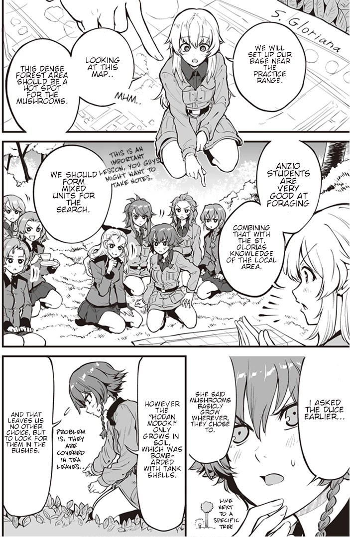 Girls Und Panzer: Avanti! Anzio Koukou - Chapter 3.1