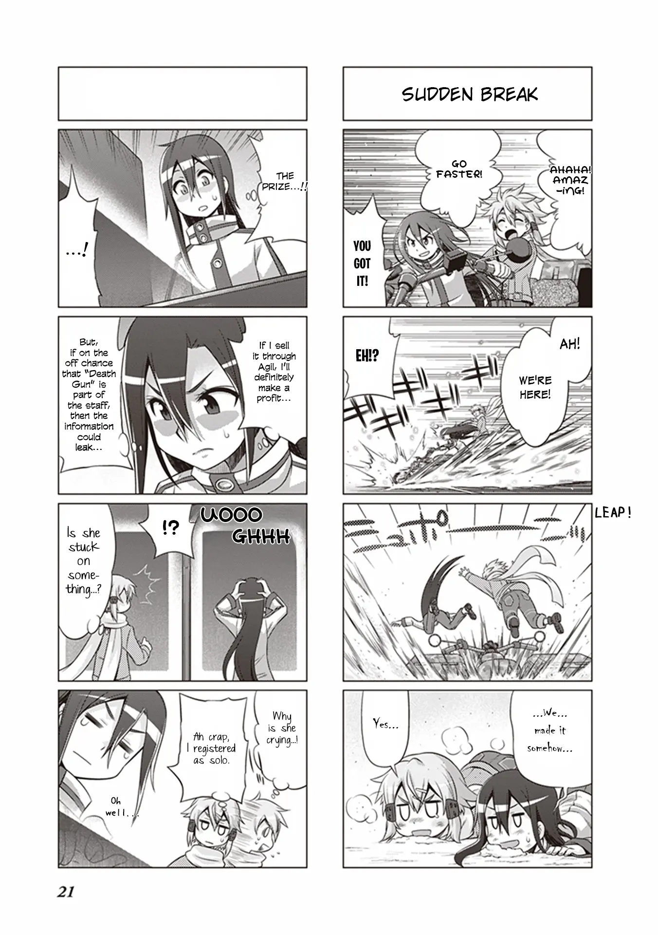 Sword Art Online (Minami Juusei) - Vol.3 Chapter 28