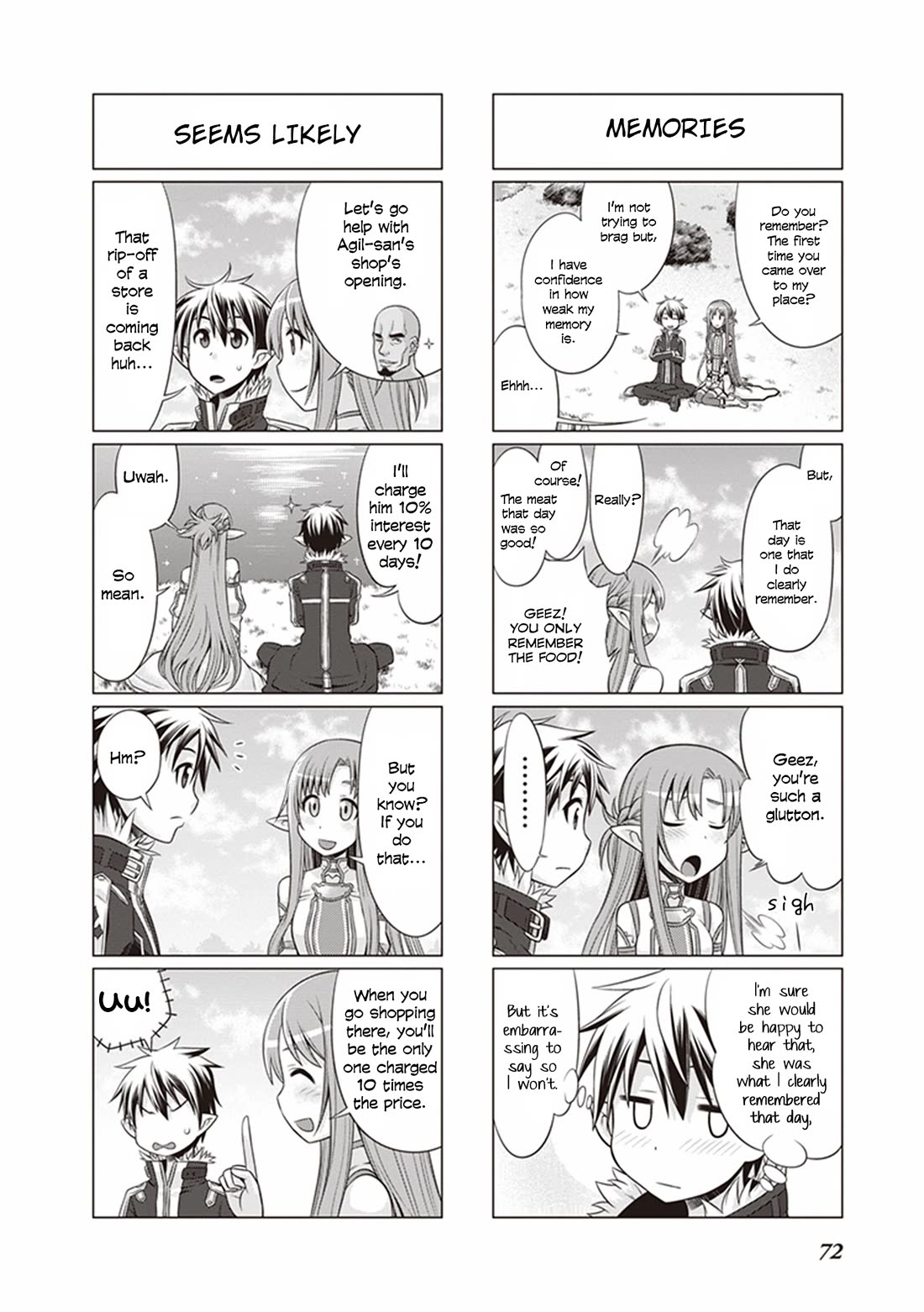 Sword Art Online (Minami Juusei) - Chapter 33