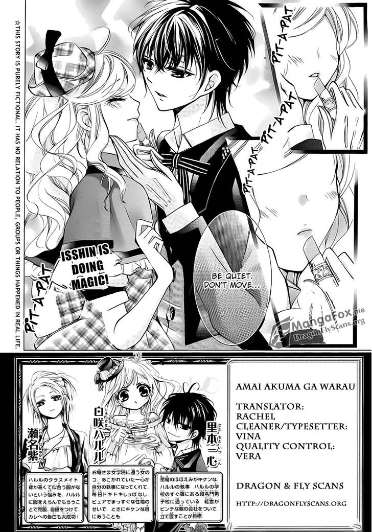 Amai Akuma Ga Warau - Chapter 21 : It's Hard To Kiss Devil