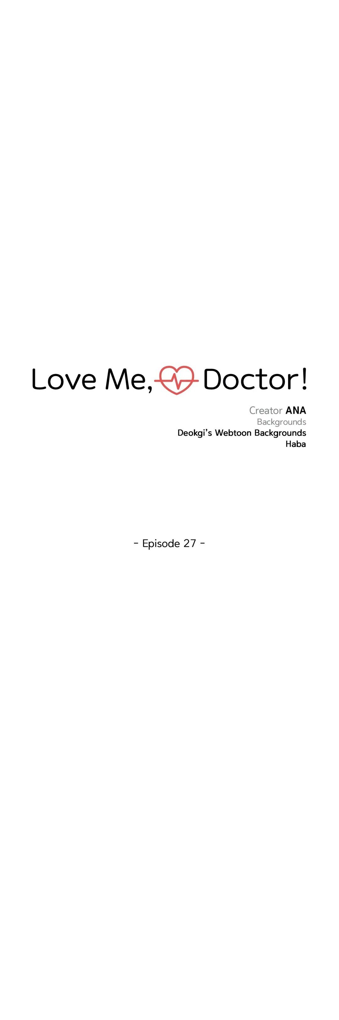 Love Me, Doctor! - Chapter 27