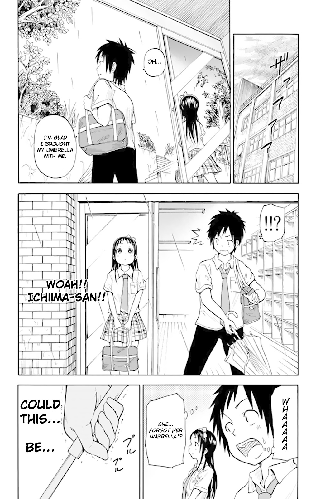 Slime-San To Yuusha Kenkyuubu - Chapter 8: A Boy And A Girl Getting Wet In The Rain