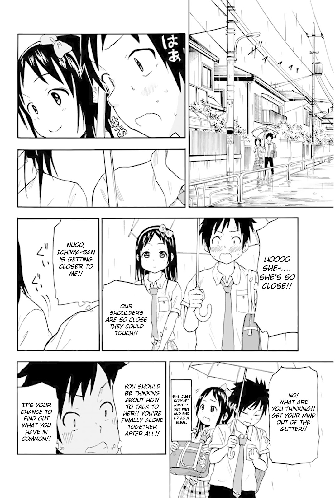 Slime-San To Yuusha Kenkyuubu - Chapter 8: A Boy And A Girl Getting Wet In The Rain