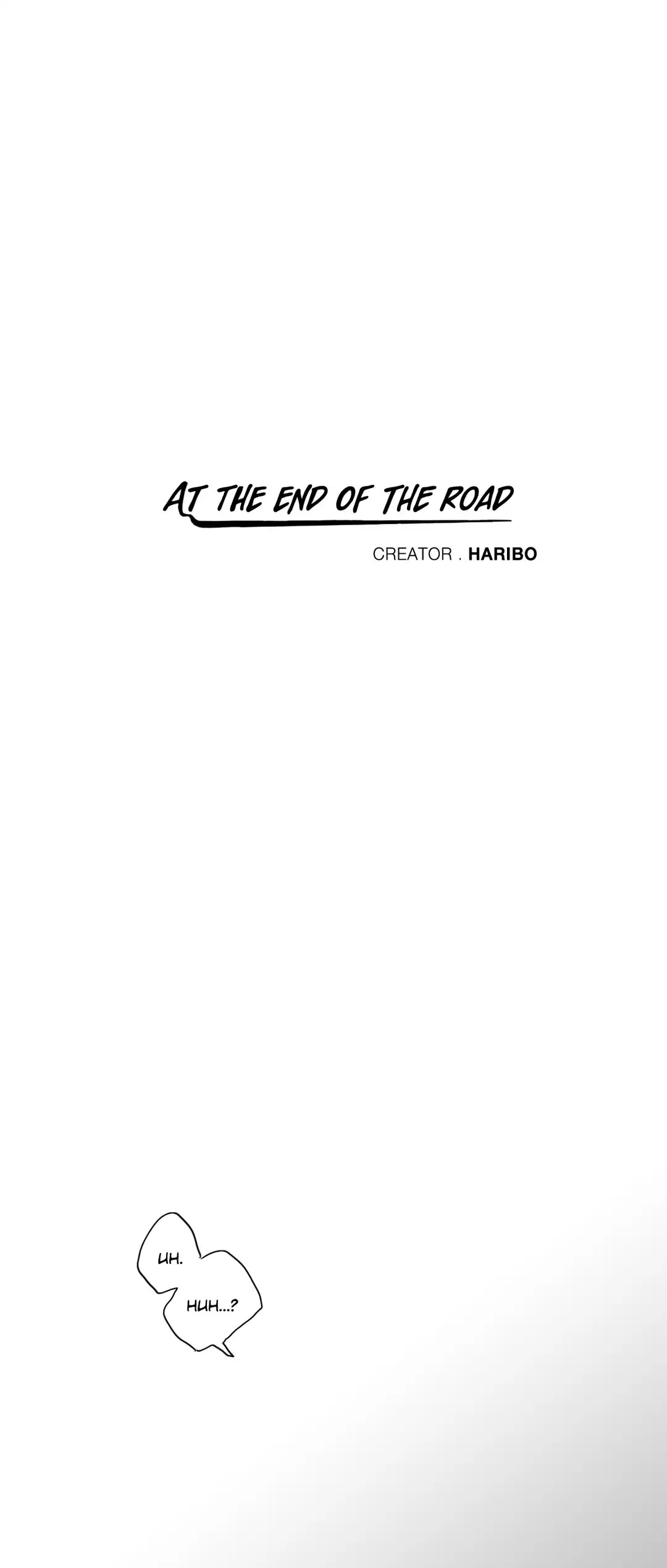 At The End Of The Road - Chapter 59: Side Story 2