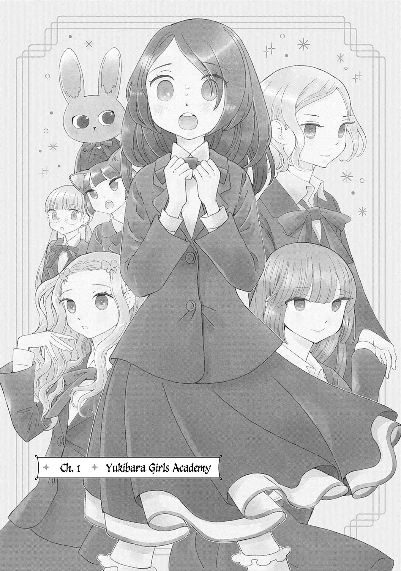 Mahou Wo Sutetai Onna No Ko - Vol.1 Chapter 1: Yukibara Girls Academy