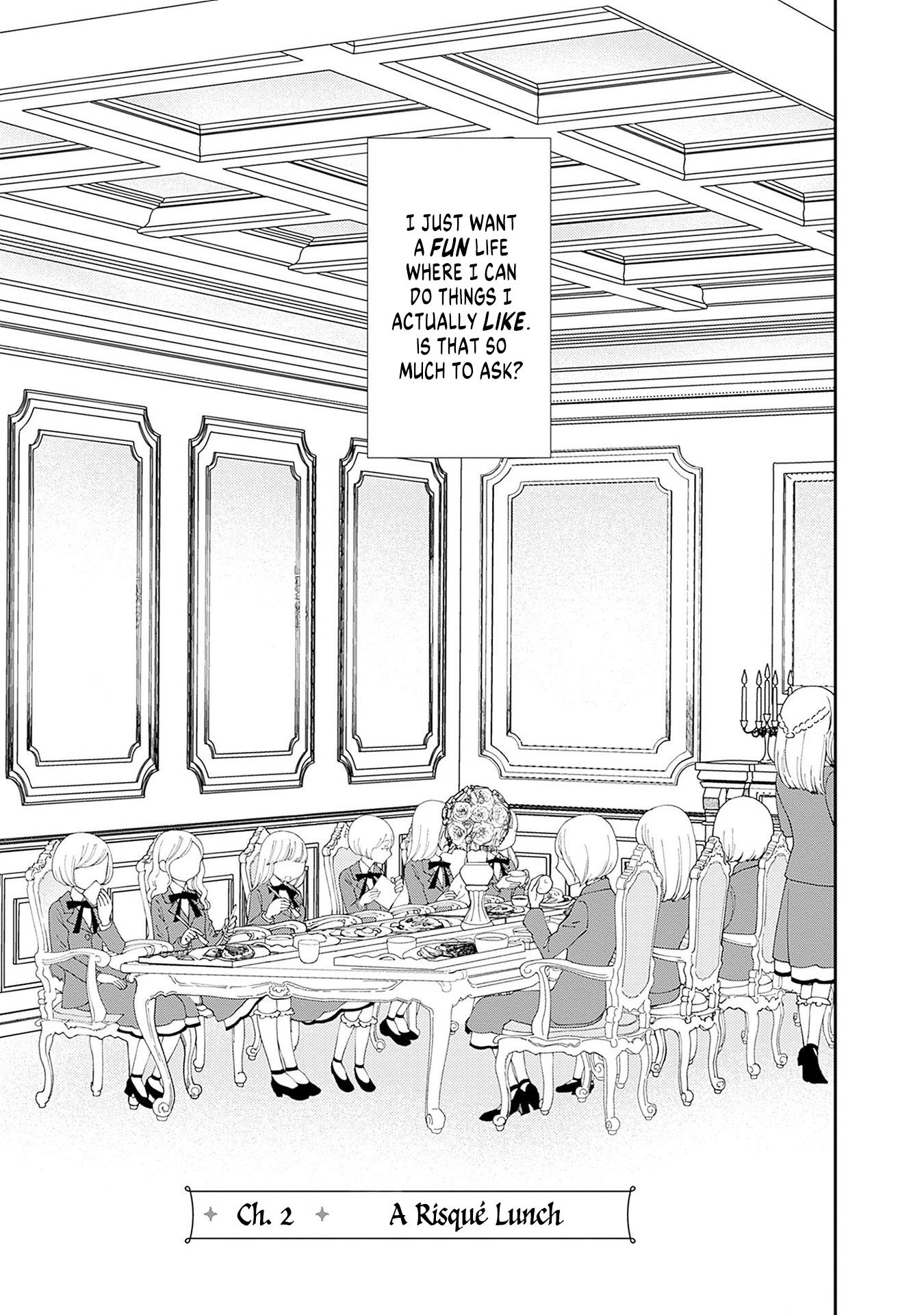 Mahou Wo Sutetai Onna No Ko - Vol.1 Chapter 2: A Risqué Lunch