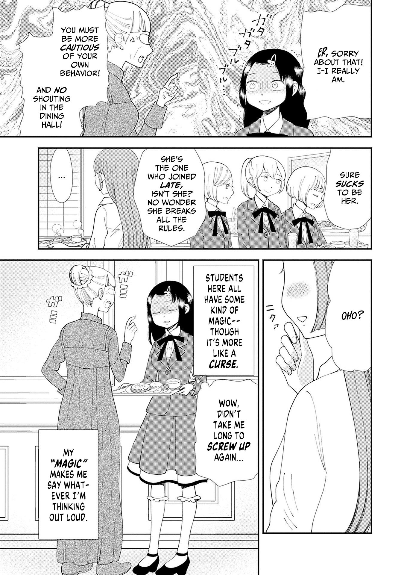 Mahou Wo Sutetai Onna No Ko - Vol.1 Chapter 2: A Risqué Lunch