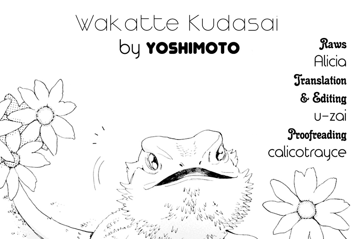 Wakatte Kudasai - Chapter 0 : Oneshot