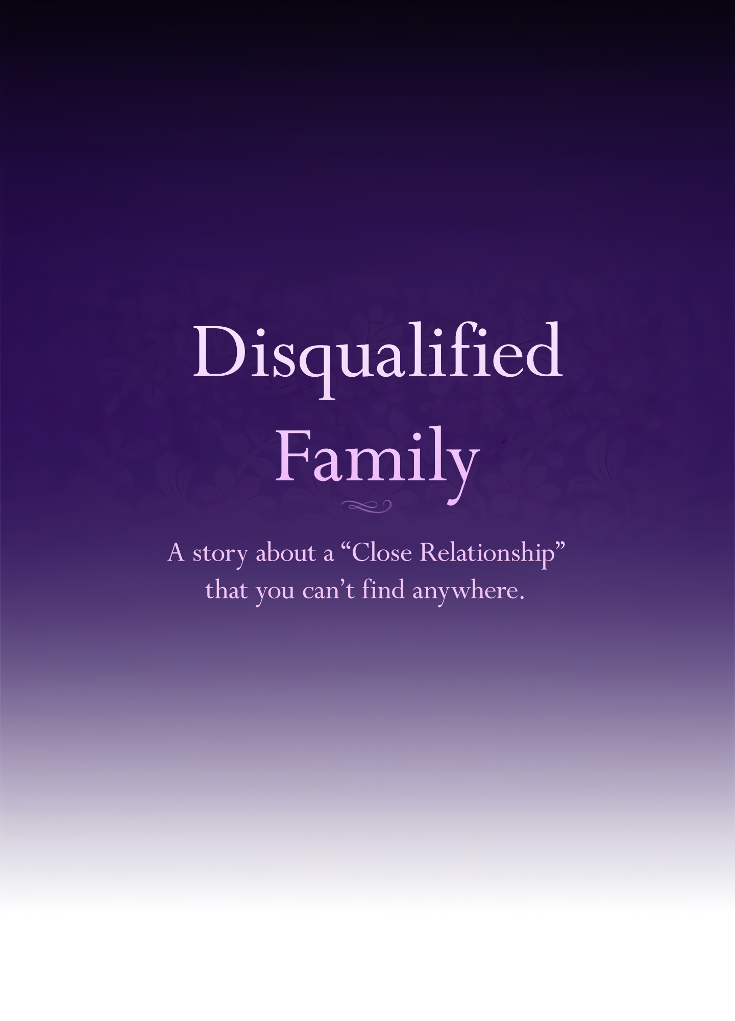 [Adult Bl Short Stories] Disqualified Family - Chapter 0: Trailer