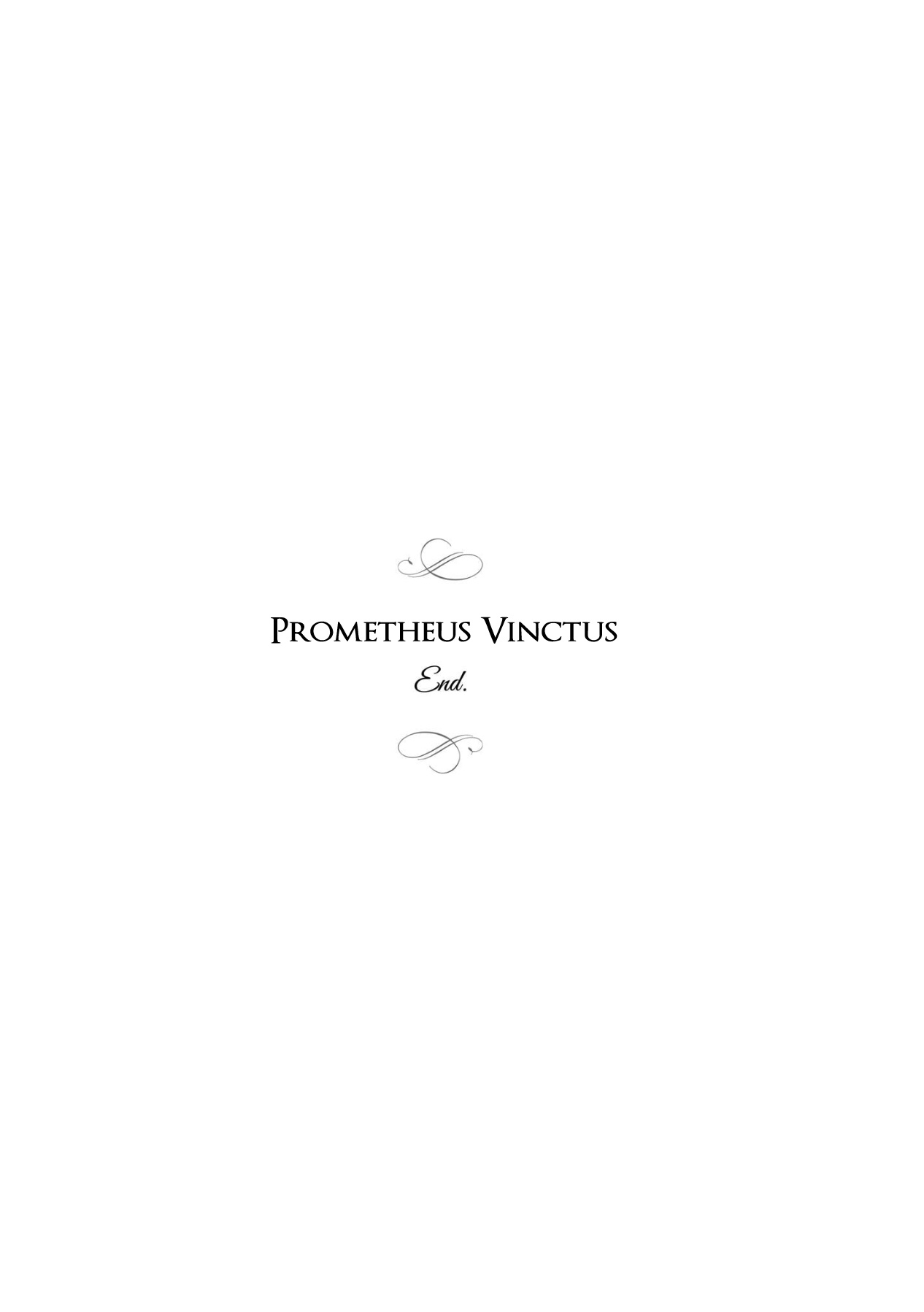 Prometheus Vinctus - Vol.3 Chapter 17: Prometheus Vinctus