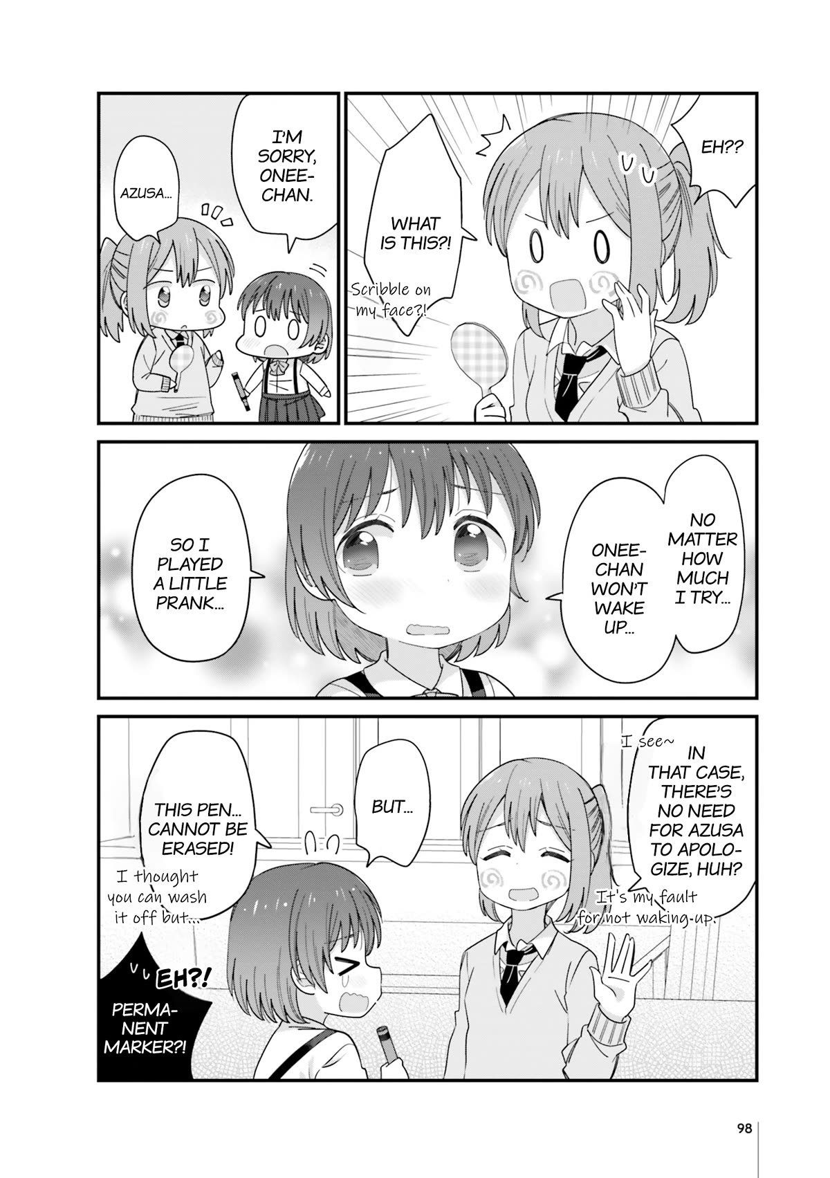 The Age Gap Sister Is At That Age - Chapter 25: Prank