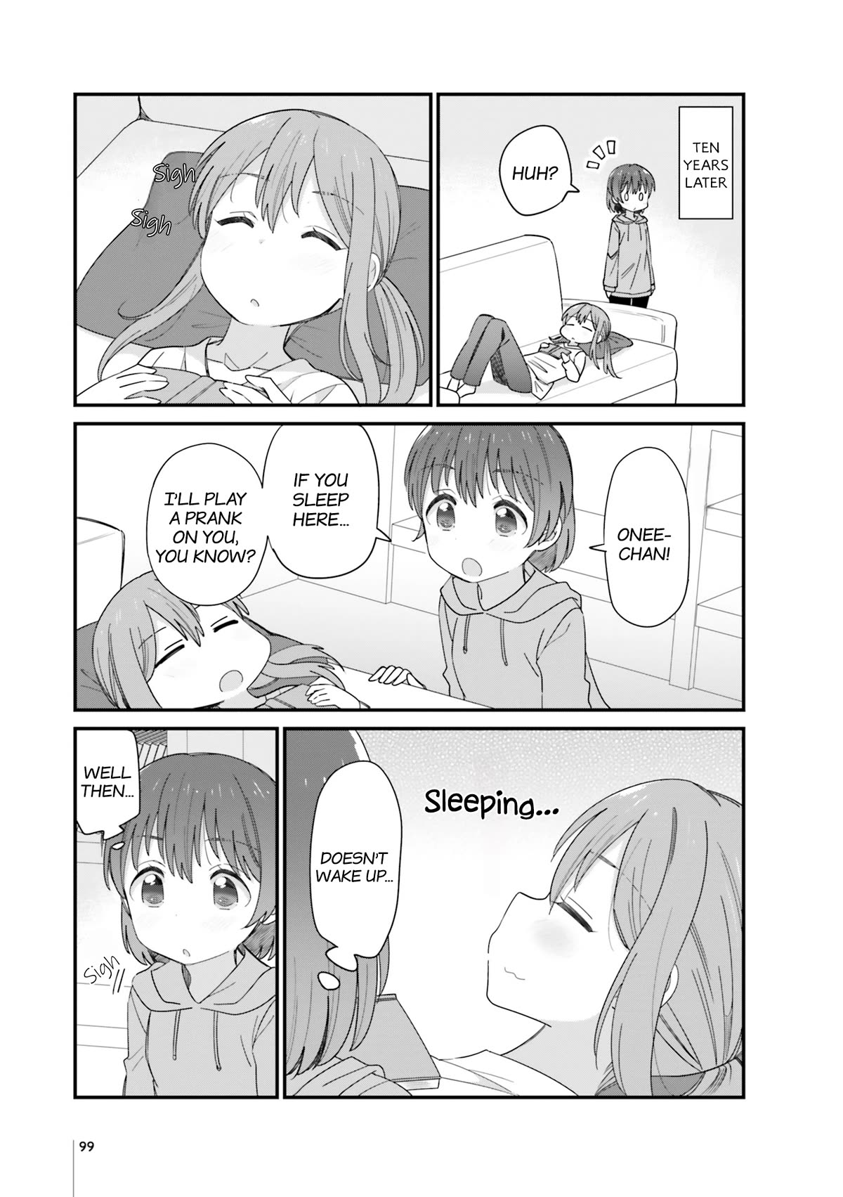 The Age Gap Sister Is At That Age - Chapter 25: Prank