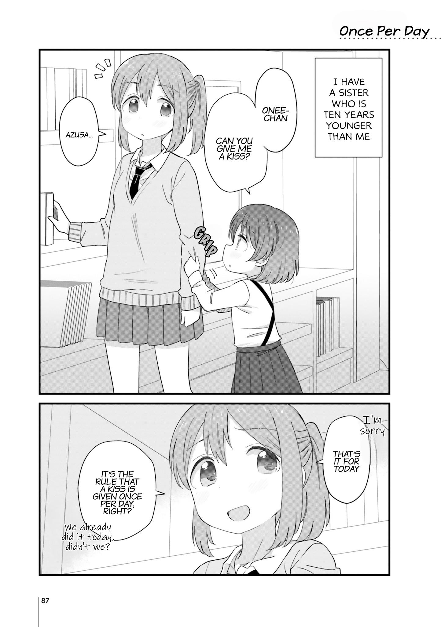 The Age Gap Sister Is At That Age - Vol.1 Chapter 23: Once Per Day