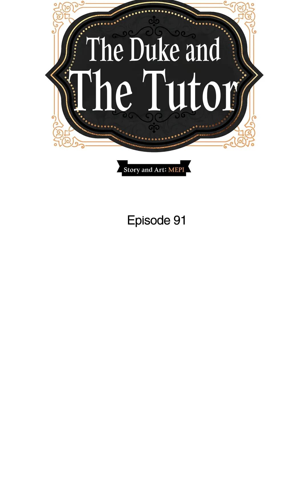 Duke's Private Tutor - Chapter 91