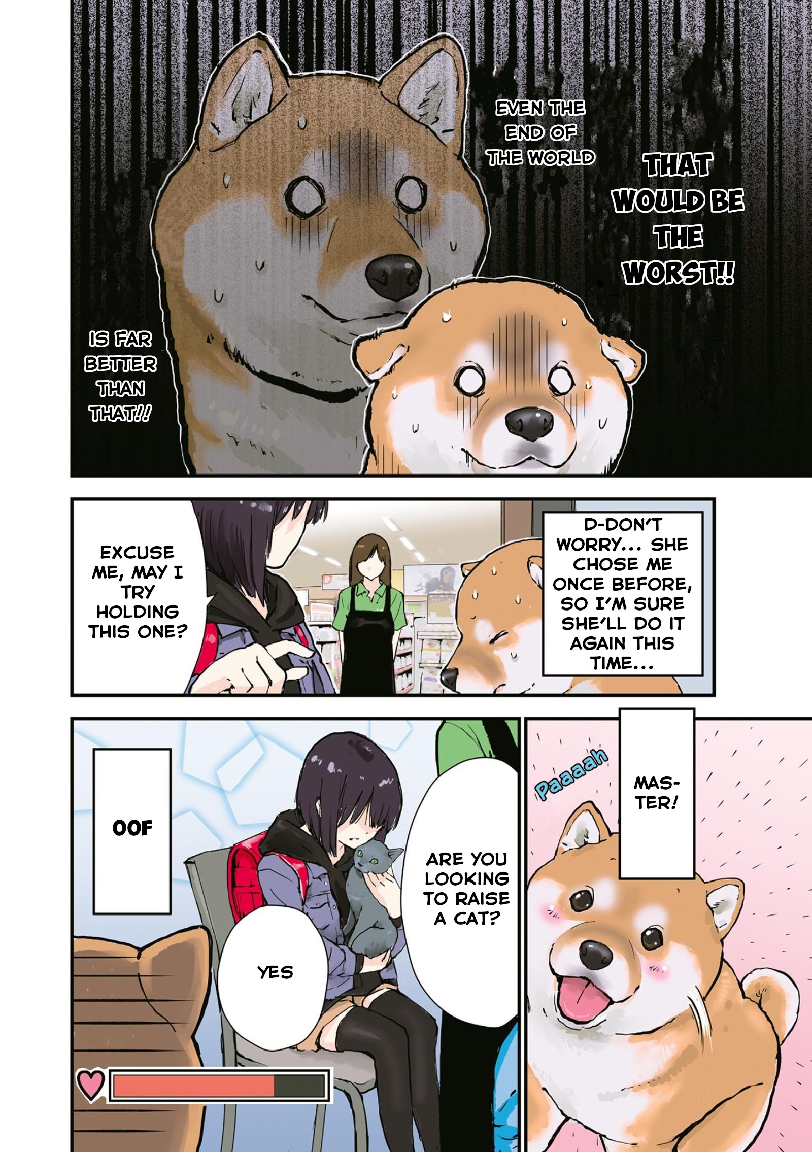 Roaming The Apocalypse With My Shiba Inu - Vol.2 Chapter 26.5: With You, In The Glass Case