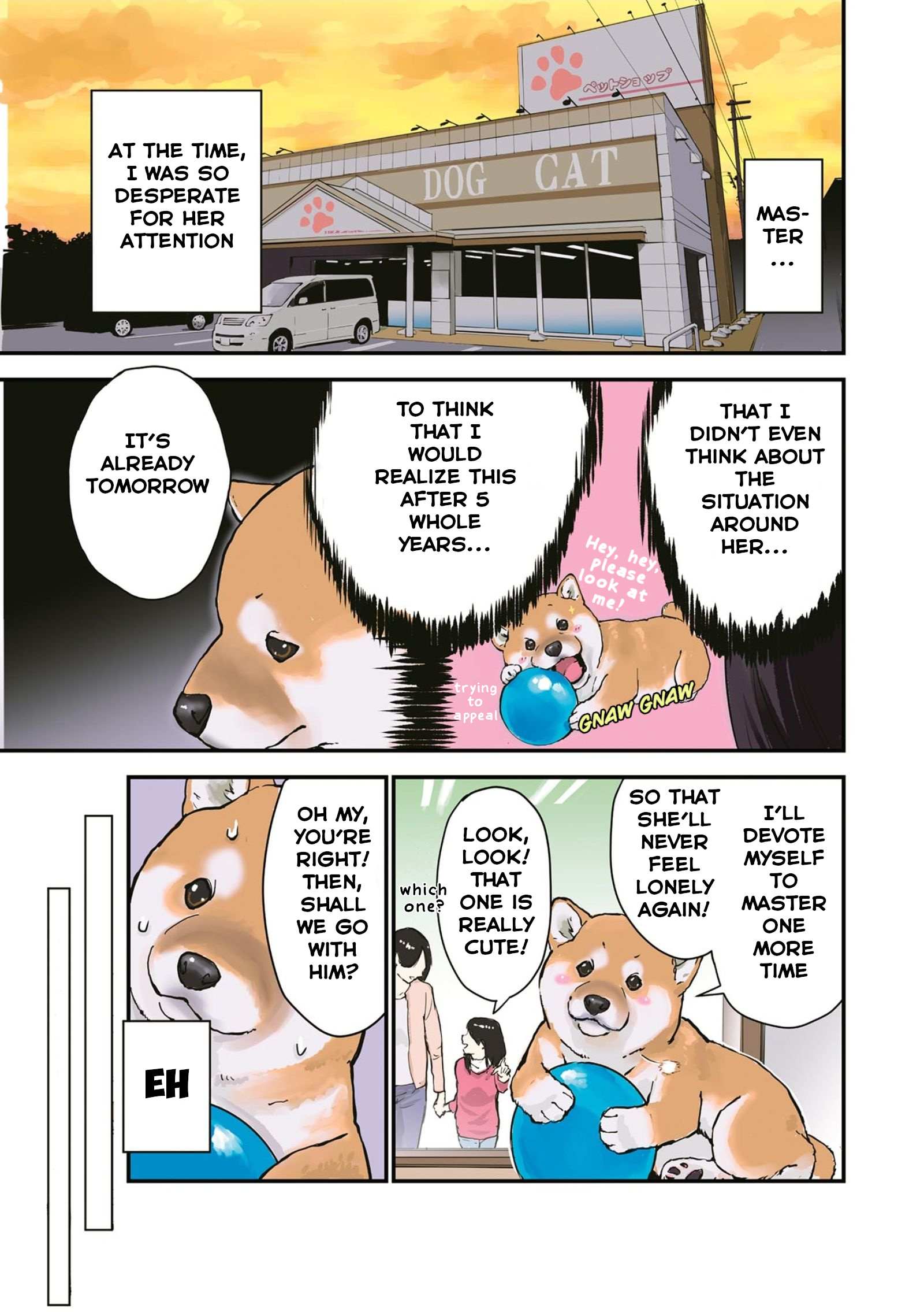 Roaming The Apocalypse With My Shiba Inu - Vol.2 Chapter 26.5: With You, In The Glass Case