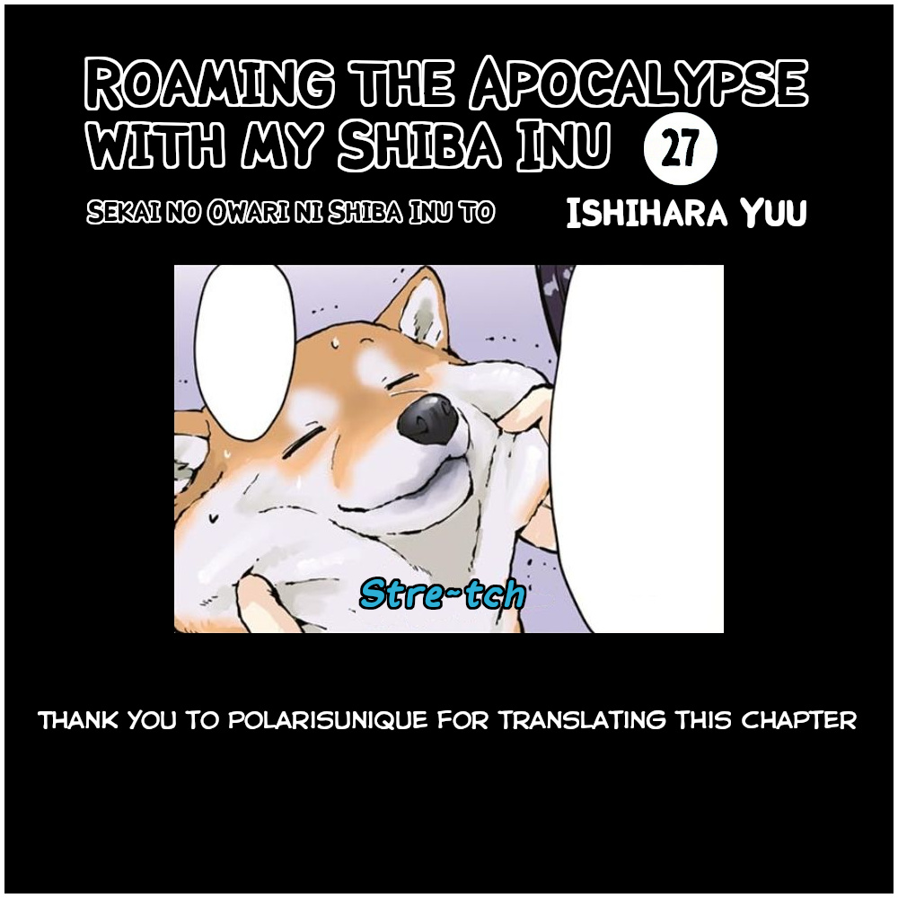 Roaming The Apocalypse With My Shiba Inu - Vol.3 Chapter 27