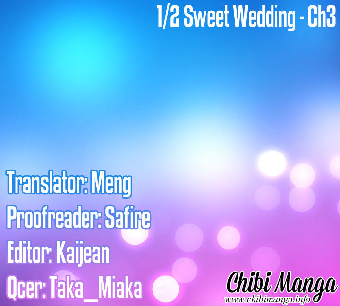 1/2 Sweet Wedding - Chapter 3 V2