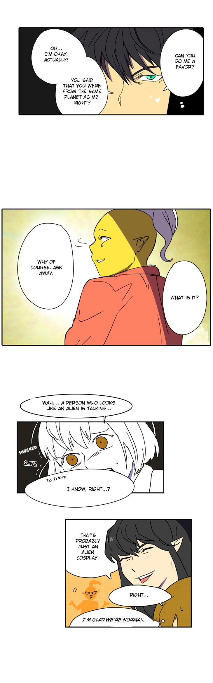 Immature Earthling Friend - Chapter 34 : Food War And The Prince 3