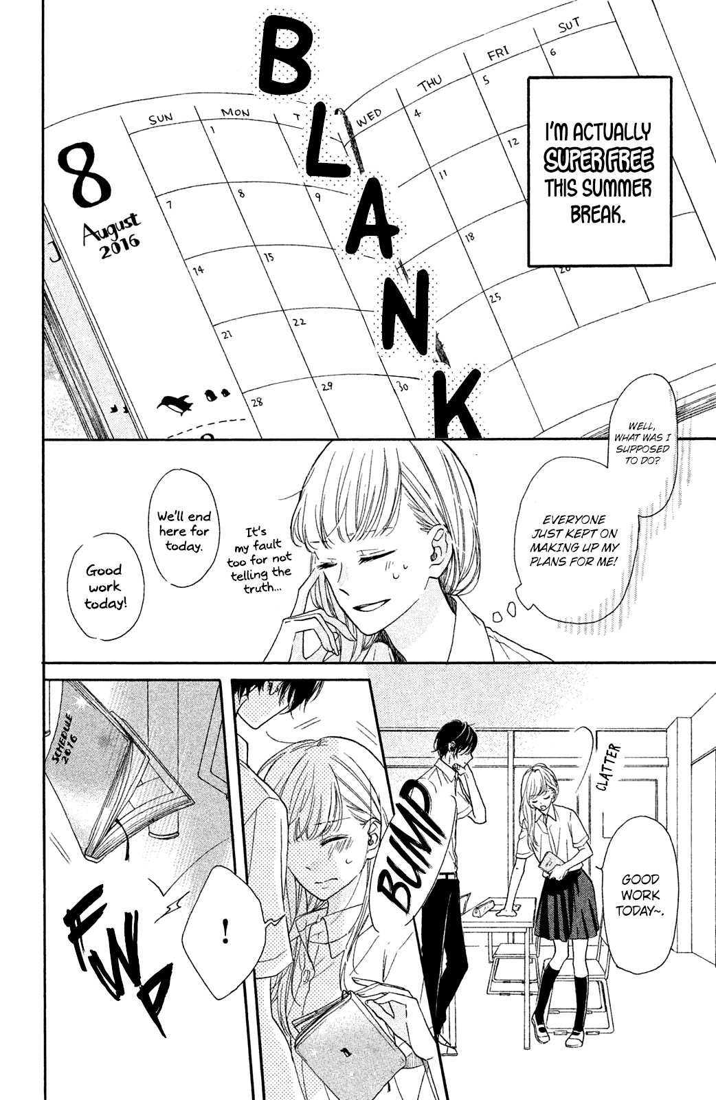 Can I Kiss You Tomorrow? - Chapter 3: Isumi-Senpai Is A Jerk!