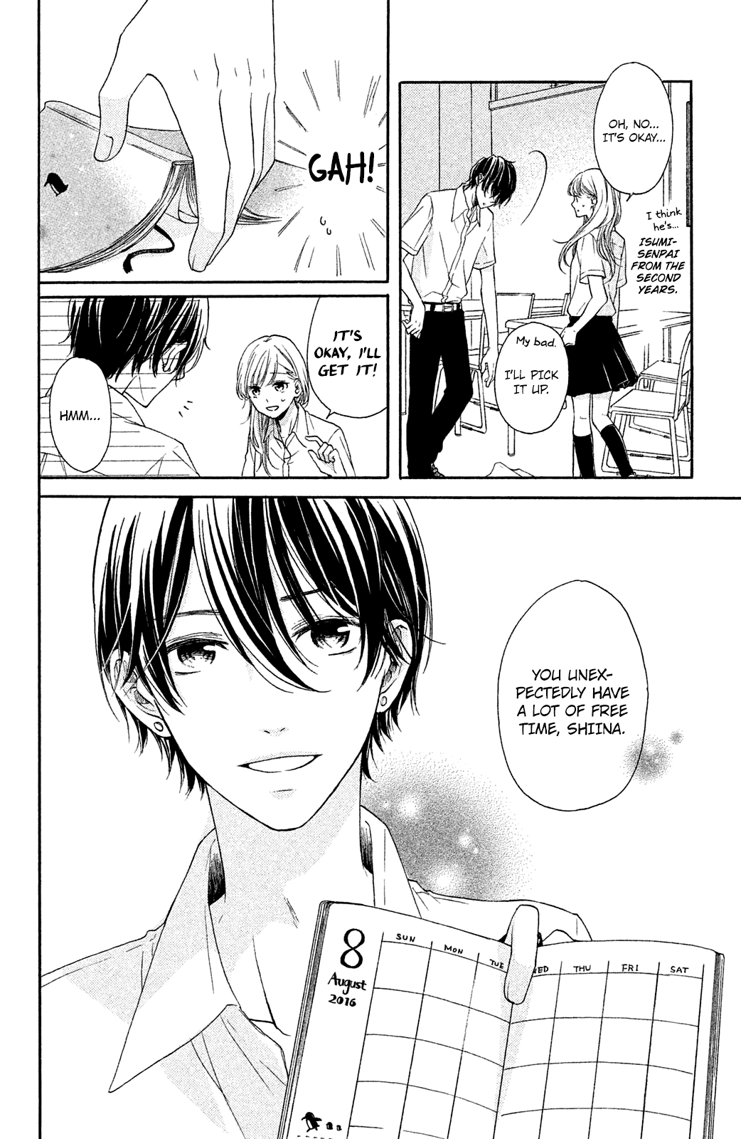 Can I Kiss You Tomorrow? - Chapter 3: Isumi-Senpai Is A Jerk!