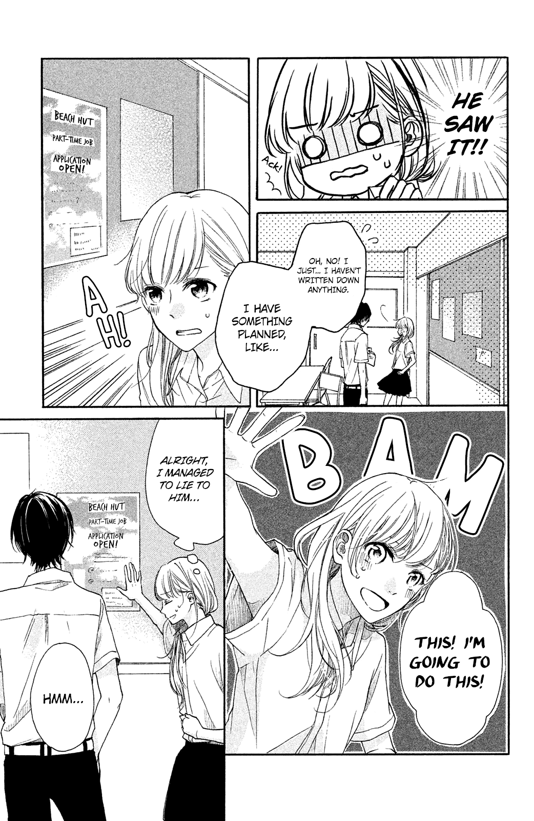 Can I Kiss You Tomorrow? - Chapter 3: Isumi-Senpai Is A Jerk!