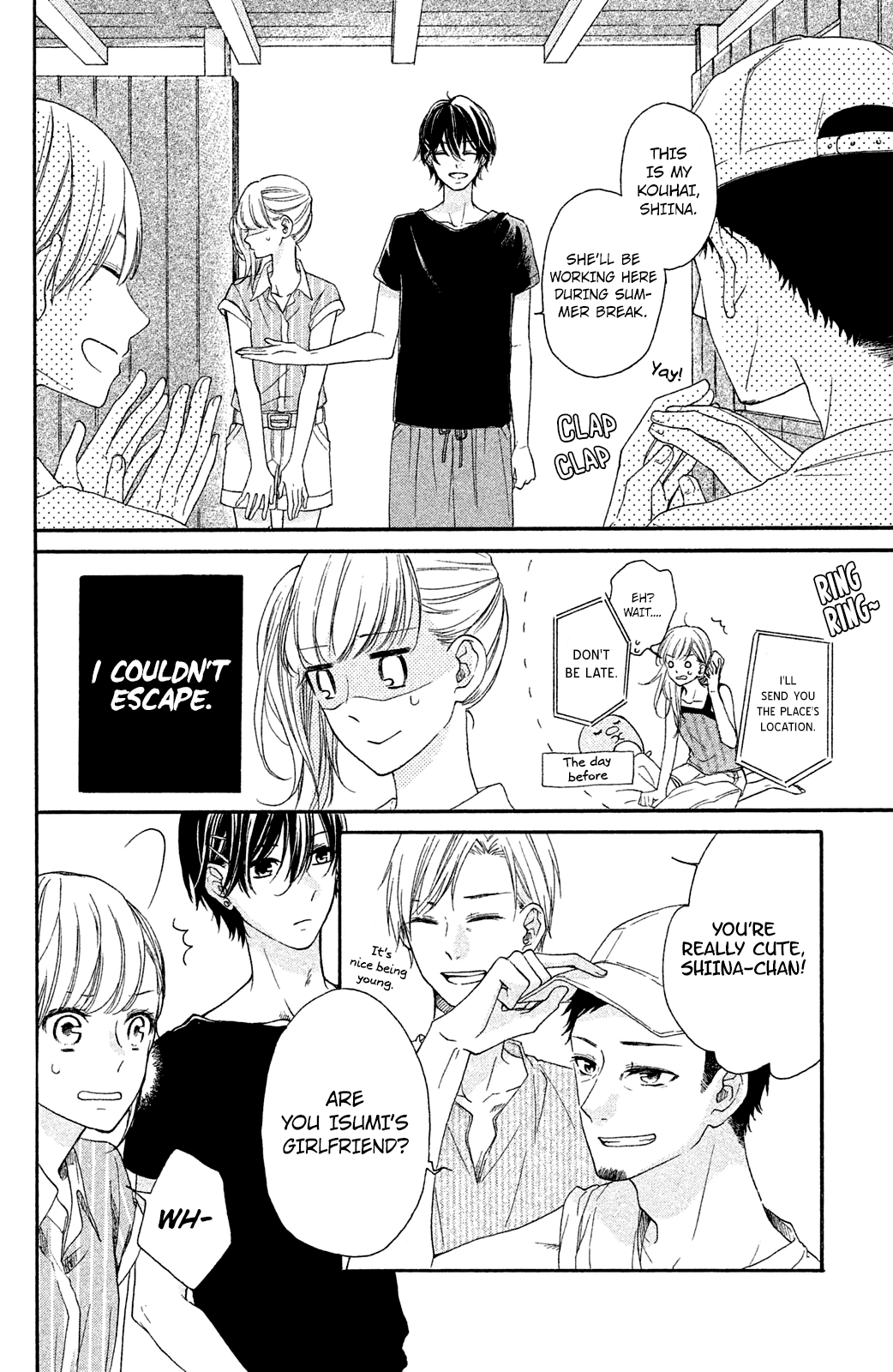 Can I Kiss You Tomorrow? - Chapter 3: Isumi-Senpai Is A Jerk!