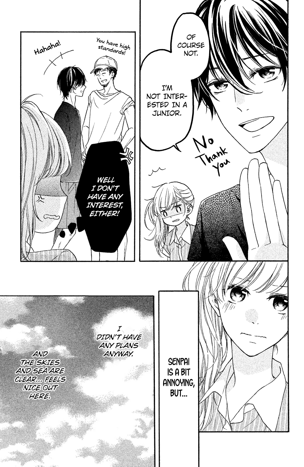 Can I Kiss You Tomorrow? - Chapter 3: Isumi-Senpai Is A Jerk!