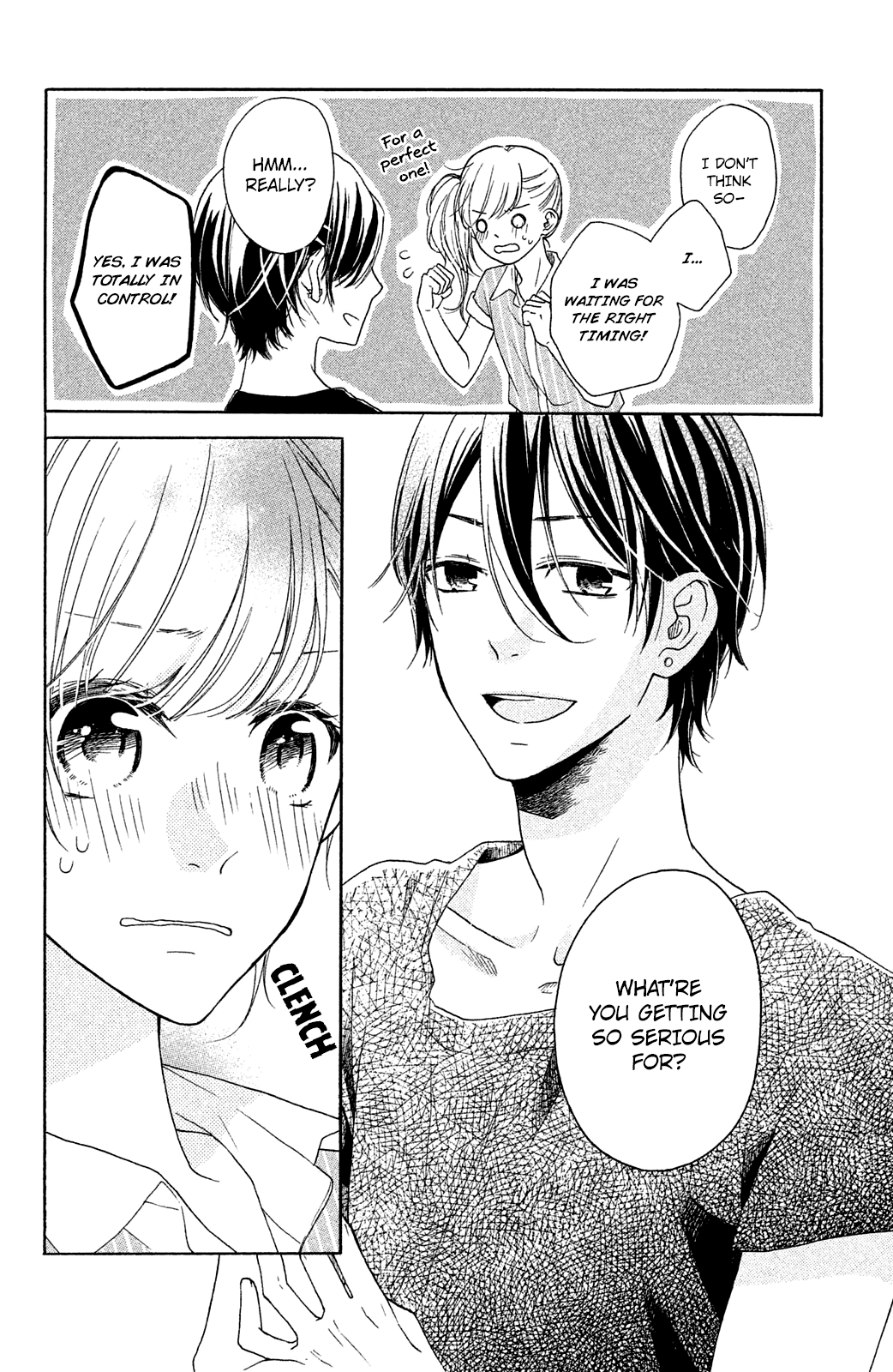 Can I Kiss You Tomorrow? - Chapter 3: Isumi-Senpai Is A Jerk!