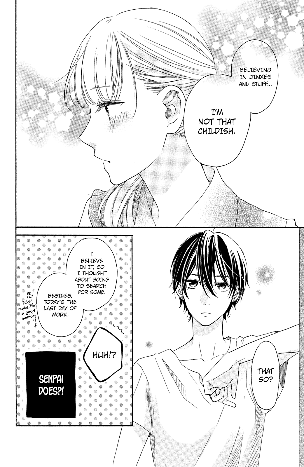 Can I Kiss You Tomorrow? - Chapter 3: Isumi-Senpai Is A Jerk!