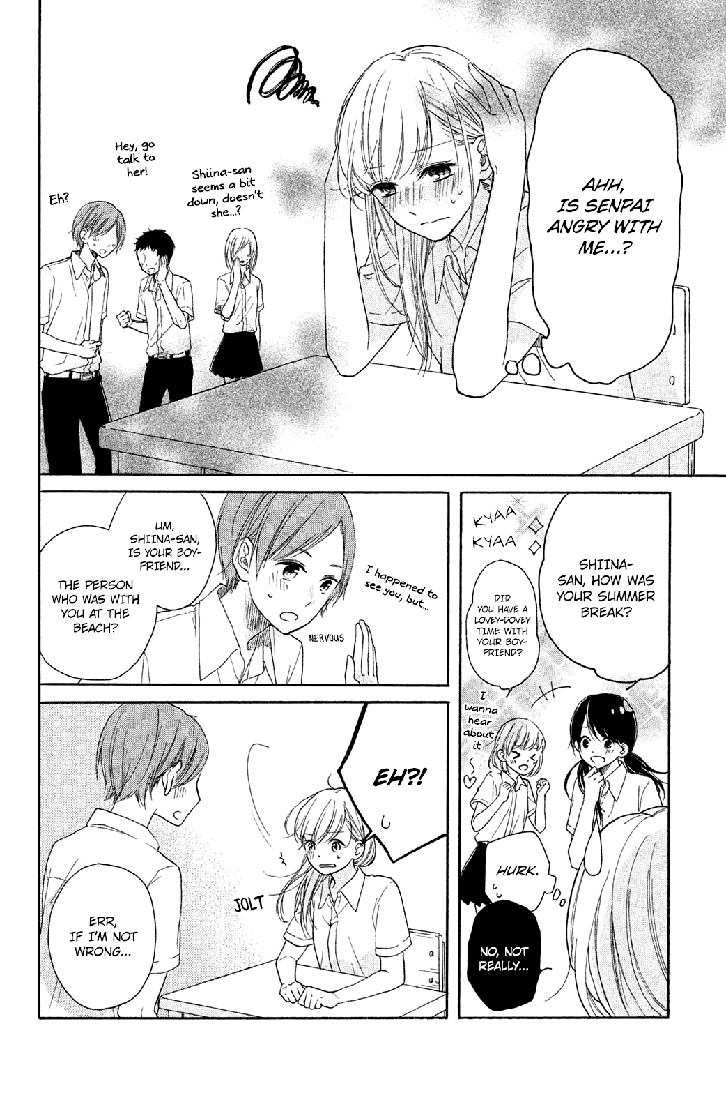 Can I Kiss You Tomorrow? - Chapter 3: Isumi-Senpai Is A Jerk!