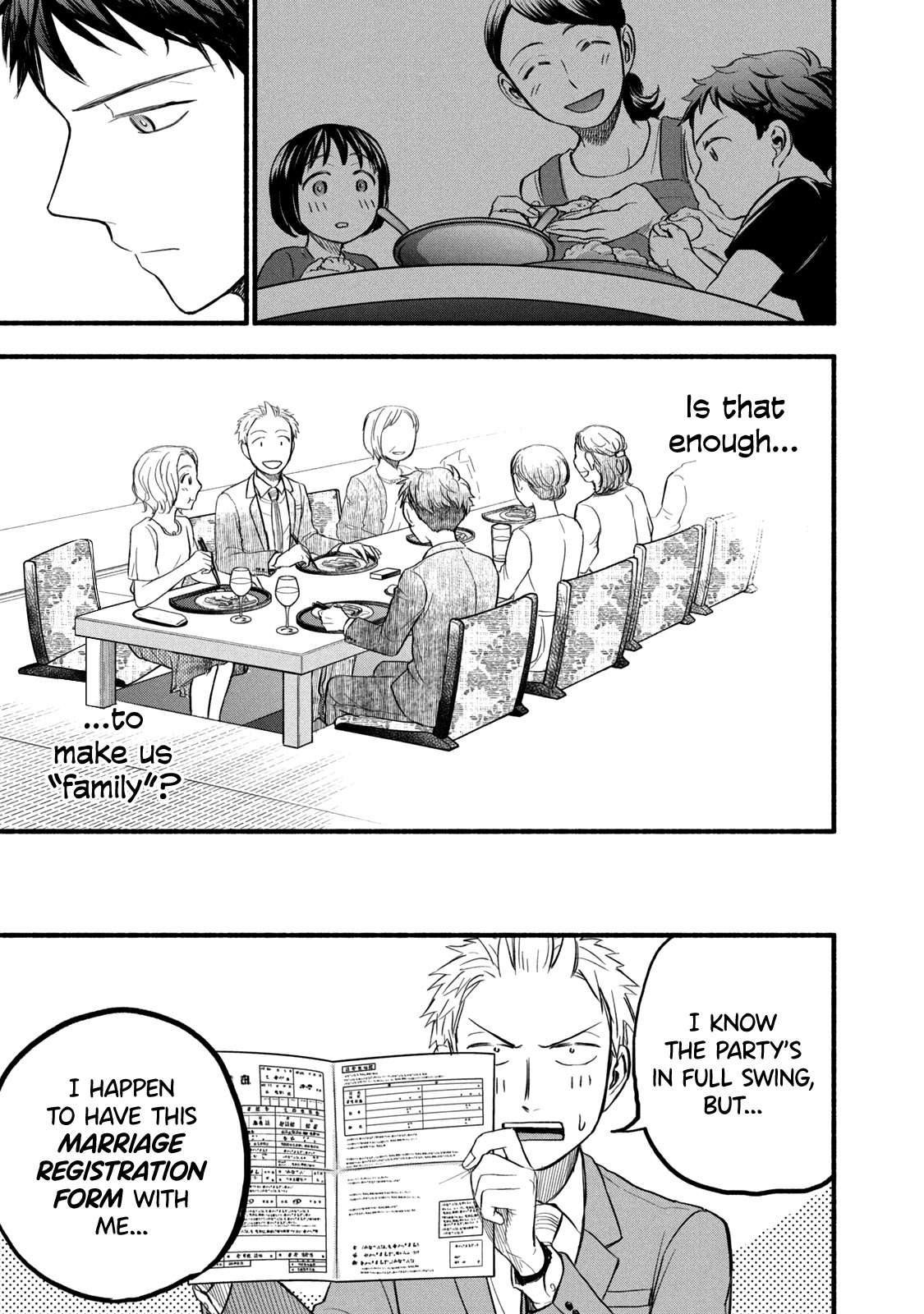 Ase To Sekken - Chapter 85: The Day We Become Family ①